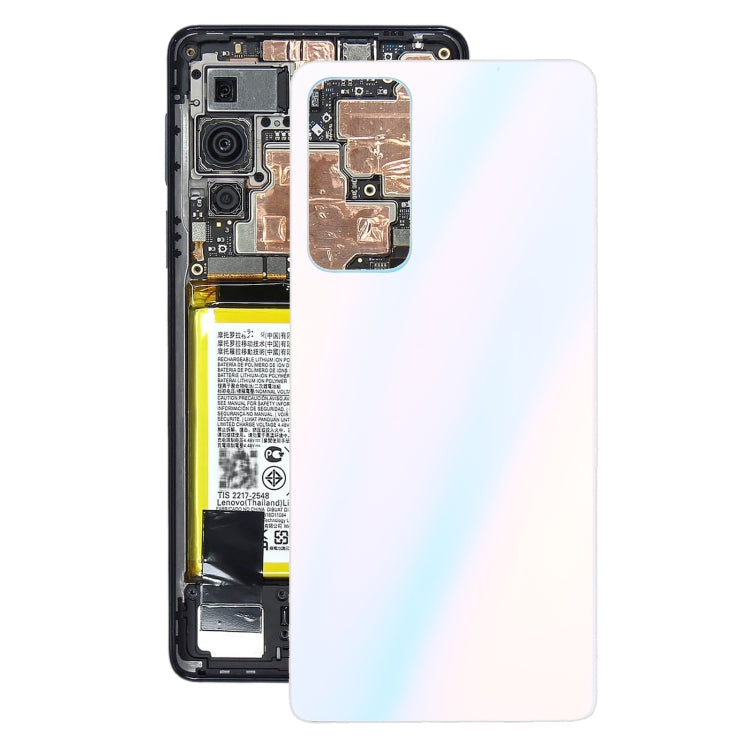 Original Battery Back Cover for Motorola Edge 20(White) - Back Cover by buy2fix | Online Shopping UK | buy2fix