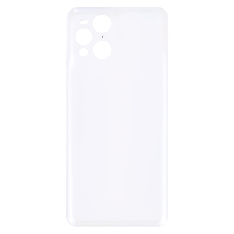 For OPPO Find X3 Pro/Find X3 Battery Back Cover (White) - Back Cover by buy2fix | Online Shopping UK | buy2fix