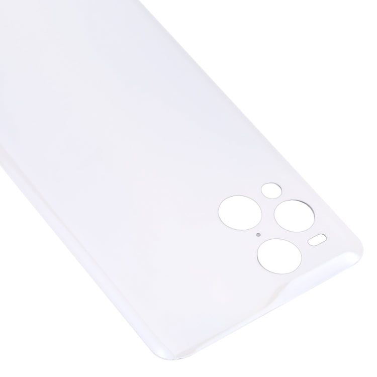 For OPPO Find X3 Pro/Find X3 Battery Back Cover (White) - Back Cover by buy2fix | Online Shopping UK | buy2fix