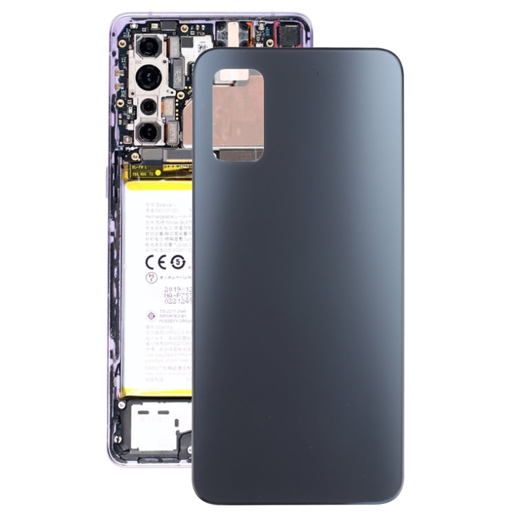 Original Battery Back Cover for T-Mobile REVVL V+ 5G(Black) - For T-Mobile by buy2fix | Online Shopping UK | buy2fix
