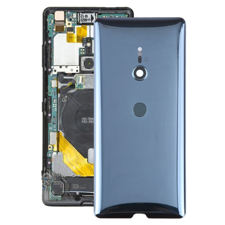 Original Battery Back Cover with Fingerprint for Sony Xperia XZ3(Green) - Back Cover by buy2fix | Online Shopping UK | buy2fix