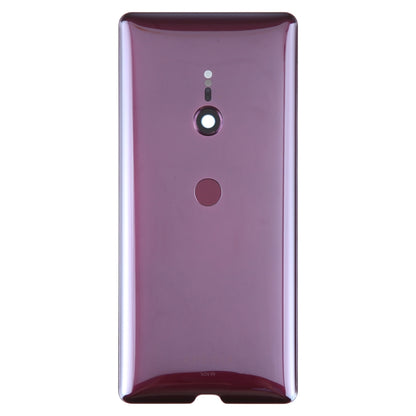 Original Battery Back Cover with Fingerprint for Sony Xperia XZ3(Rose Red) -  by buy2fix | Online Shopping UK | buy2fix
