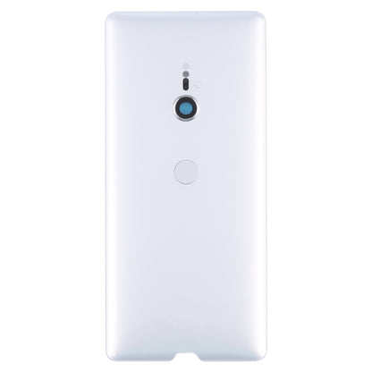 Original Battery Back Cover with Fingerprint for Sony Xperia XZ3(Silver) - Back Cover by buy2fix | Online Shopping UK | buy2fix