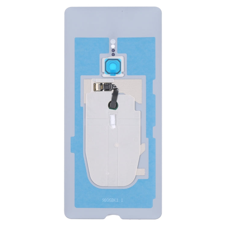 Original Battery Back Cover with Fingerprint for Sony Xperia XZ3(Silver) - Back Cover by buy2fix | Online Shopping UK | buy2fix