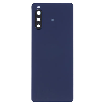 Original Battery Back Cover for Sony Xperia 10 II(Blue) by buy2fix