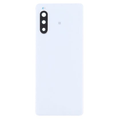 Original Battery Back Cover for Sony Xperia 10 II(White) by buy2fix