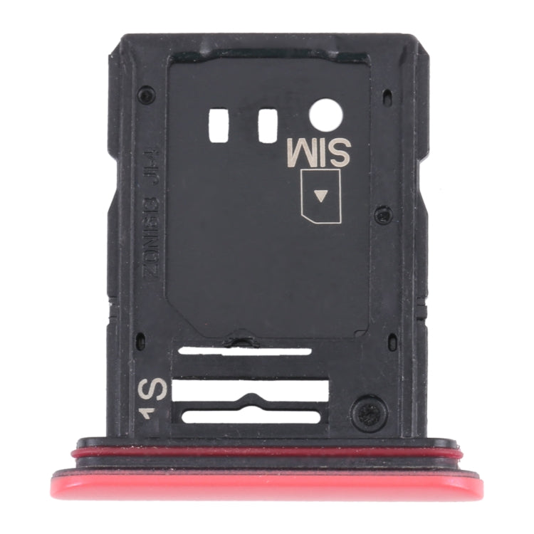 SIM Card Tray + Micro SD Card Tray for Sony Xperia 10 III (Red) by buy2fix