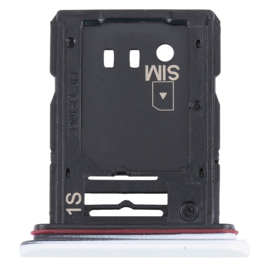 SIM-Kartenfach + Micro-SD-Kartenfach für Sony Xperia 10 III (Weiß)