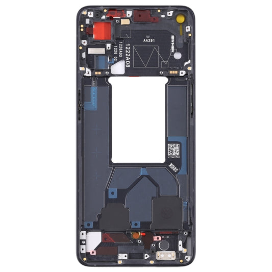 For OPPO Reno7 5G China PFJM10 Original Front Housing LCD Frame Bezel Plate (Black) - Frame Bezel Plate by buy2fix | Online Shopping UK | buy2fix