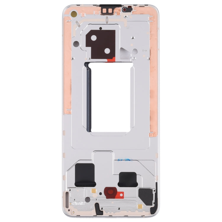 For OPPO Reno7 5G China PFJM10 Original Front Housing LCD Frame Bezel Plate (Gold) - Frame Bezel Plate by buy2fix | Online Shopping UK | buy2fix