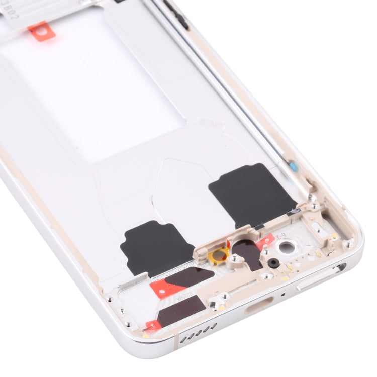 For OPPO Reno7 5G China PFJM10 Original Front Housing LCD Frame Bezel Plate (Gold) - Frame Bezel Plate by buy2fix | Online Shopping UK | buy2fix