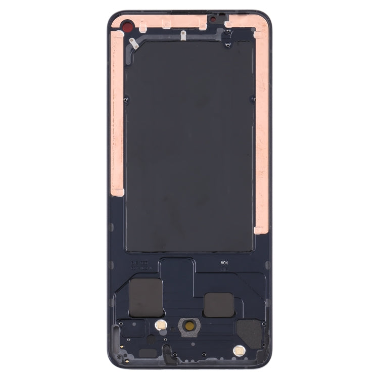For OPPO Reno6 5G PEQM00 CPH2251 Original Front Housing LCD Frame Bezel Plate (Black) - Frame Bezel Plate by buy2fix | Online Shopping UK | buy2fix