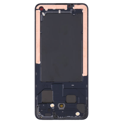 For OPPO Reno6 5G PEQM00 CPH2251 Original Front Housing LCD Frame Bezel Plate (Black) - Frame Bezel Plate by buy2fix | Online Shopping UK | buy2fix