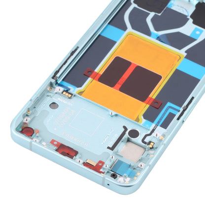 For OPPO Reno6 5G PEQM00 CPH2251 Original Front Housing LCD Frame Bezel Plate (Green) - Frame Bezel Plate by buy2fix | Online Shopping UK | buy2fix