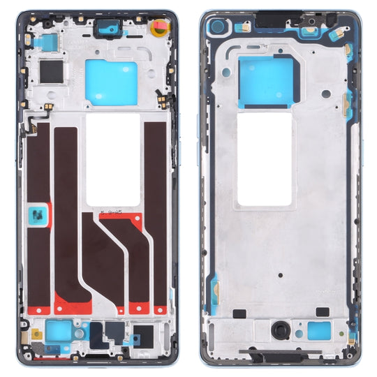 Original Frontgehäuse LCD Rahmen Blende für OPPO Reno6 Pro 5G PEPM00 CPH2249 (Grün)