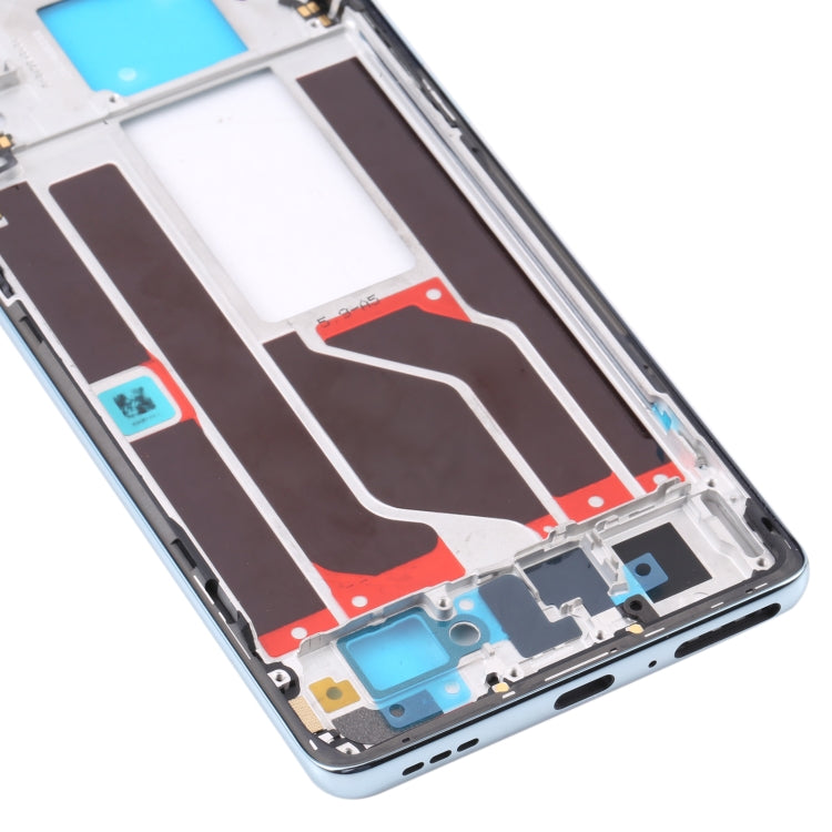For OPPO Reno6 Pro 5G PEPM00 CPH2249 Original Front Housing LCD Frame Bezel Plate (Green) - Frame Bezel Plate by buy2fix | Online Shopping UK | buy2fix