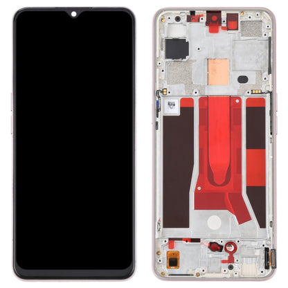 Original LCD Screen For OPPO Reno3 5G/Reno3 Youth/F15/Find X2 Lite/K7 5G Digitizer Full Assembly with Frame (Pink) - LCD Screen by buy2fix | Online Shopping UK | buy2fix