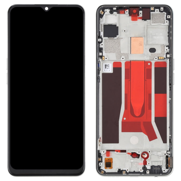 Original LCD Screen For OPPO Reno3 5G/Reno3 Youth/F15/Find X2 Lite/K7 5G Digitizer Full Assembly with Frame (Gold) - LCD Screen by buy2fix | Online Shopping UK | buy2fix