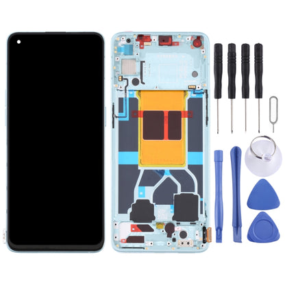 Original LCD Screen For OPPO Reno6 5G PEQM00 CPH2251 Digitizer Full Assembly with Frame (Green) - LCD Screen by buy2fix | Online Shopping UK | buy2fix
