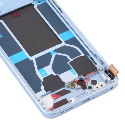 Original LCD Screen For OPPO Reno6 5G PEQM00 CPH2251 Digitizer Full Assembly with Frame (Blue) - LCD Screen by buy2fix | Online Shopping UK | buy2fix