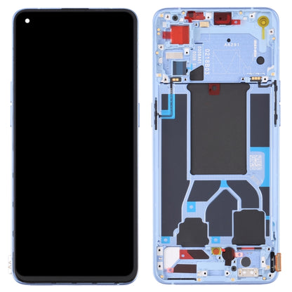 Original LCD Screen For OPPO Reno7 5G China PFJM10 Digitizer Full Assembly with Frame (Blue) - LCD Screen by buy2fix | Online Shopping UK | buy2fix