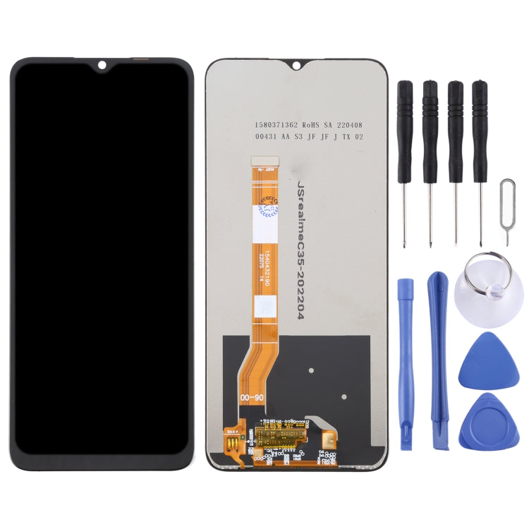LCD Screen and Digitizer Full Assembly For OPPO Realme C35 - LCD Screen by buy2fix | Online Shopping UK | buy2fix