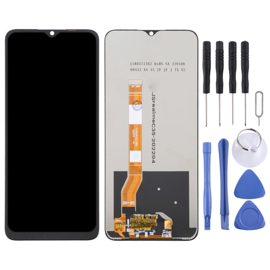 LCD Screen and Digitizer Full Assembly For OPPO Realme C35 - LCD Screen by buy2fix | Online Shopping UK | buy2fix