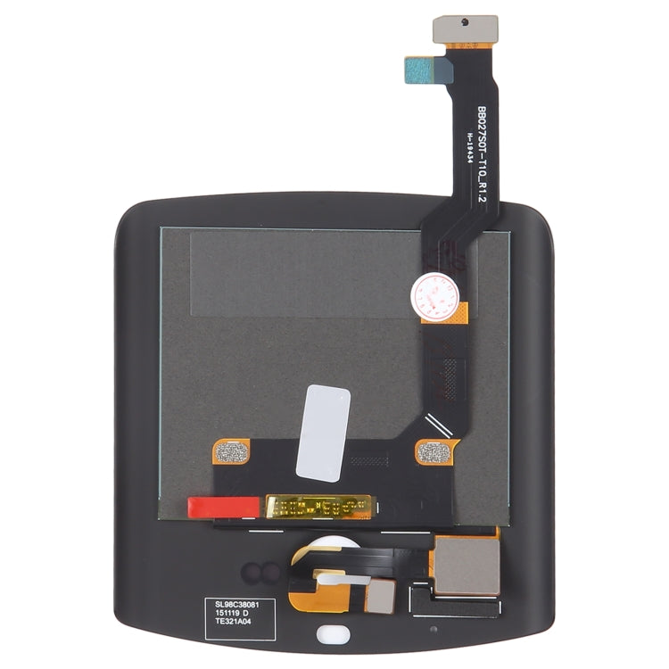 Original Secondary LCD Screen for Motorola Razr 2019 with Digitizer Full Assembly (Black) - LCD Screen by buy2fix | Online Shopping UK | buy2fix