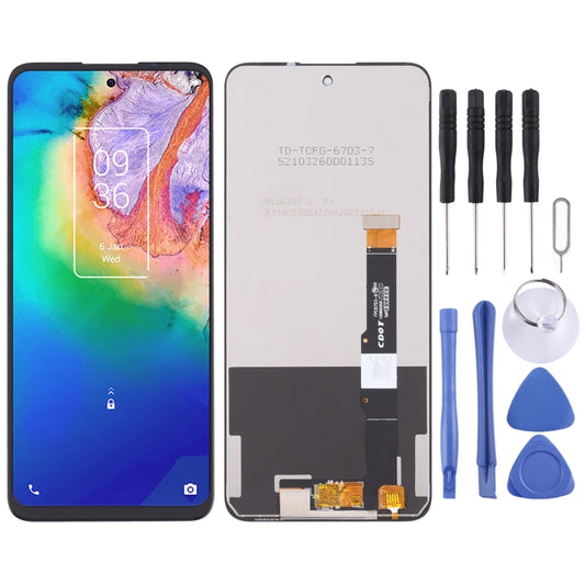 TFT LCD Screen For TCL 20 5G T781 T781K T781H with Digitizer Full Assembly - For TCL by buy2fix | Online Shopping UK | buy2fix