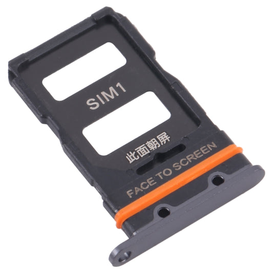 SIM Card Tray + SIM Card Tray for Xiaomi 12/12X(Black) - Card Tray by buy2fix | Online Shopping UK | buy2fix