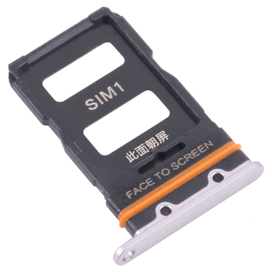 SIM Card Tray + SIM Card Tray for Xiaomi 12/12X(Silver) - Card Tray by buy2fix | Online Shopping UK | buy2fix