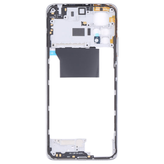 Middle Frame Bezel Plate for Xiaomi Poco X4 Pro 5G/Redmi Note 11E Pro(Silver) - Frame Bezel Plate by buy2fix | Online Shopping UK | buy2fix