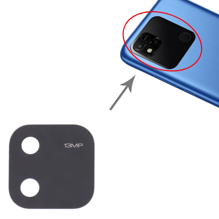 10 PCS Back Camera Lens For Xiaomi Redmi 10A 220233L2C - Camera by buy2fix | Online Shopping UK | buy2fix