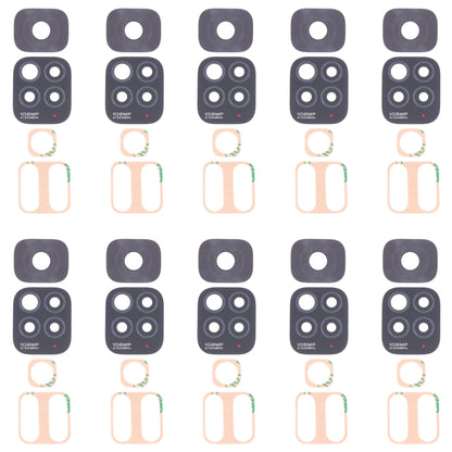 10 PCS Back Camera Lens For Xiaomi Redmi Note 11S 2201117SG 2201117SI - Camera by buy2fix | Online Shopping UK | buy2fix