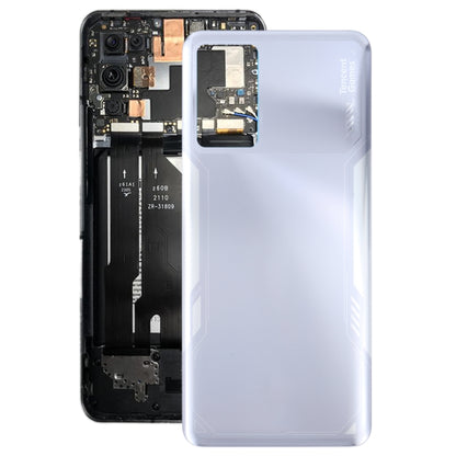Battery Back Cover for ZTE Nubia Red Magic 6R NX666J(Silver) - For ZTE by buy2fix | Online Shopping UK | buy2fix