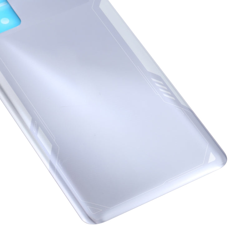 Battery Back Cover for ZTE Nubia Red Magic 6R NX666J(Silver) - For ZTE by buy2fix | Online Shopping UK | buy2fix