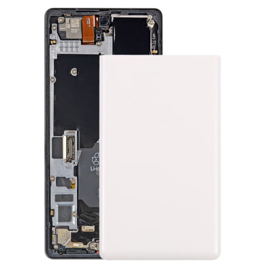 Battery Back Cover for Google Pixel 6 Pro(Beige White) - Back Cover by buy2fix | Online Shopping UK | buy2fix