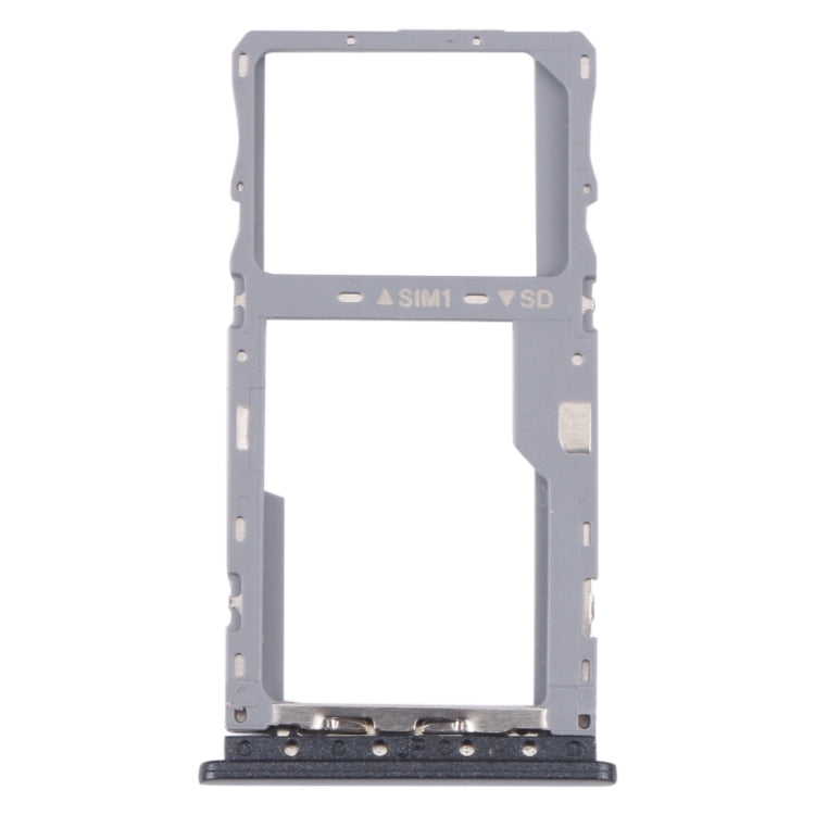 SIM Card Tray + Micro SD Card Tray For T-Mobile REVVL 4+ 5062 5062W 5062Z(Grey) - For T-Mobile by buy2fix | Online Shopping UK | buy2fix