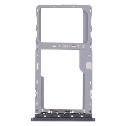 SIM Card Tray + Micro SD Card Tray For T-Mobile REVVL 4+ 5062 5062W 5062Z(Grey) - For T-Mobile by buy2fix | Online Shopping UK | buy2fix