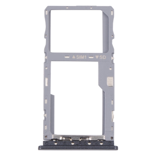 SIM Card Tray + Micro SD Card Tray For T-Mobile REVVL 4+ 5062 5062W 5062Z(Grey) - For T-Mobile by buy2fix | Online Shopping UK | buy2fix
