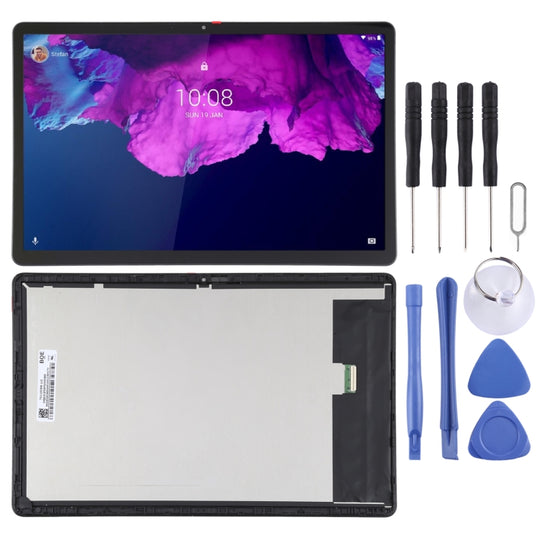 LCD-Bildschirm und Digitizer-Vollmontage mit Rahmen für Lenovo Tab P11/P11 Plus TB-J606 TB-J606F (Schwarz)