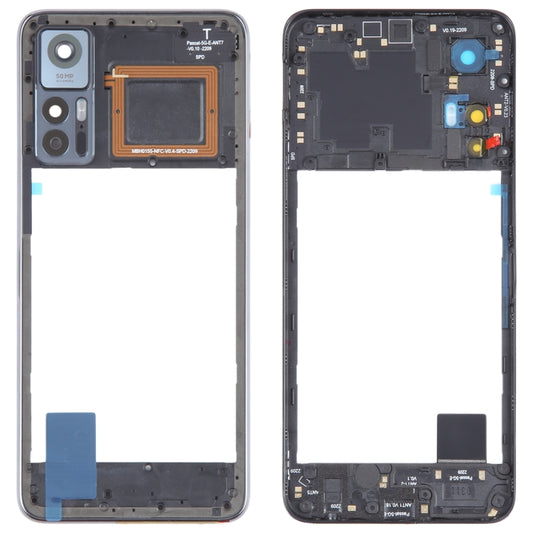 For TCL 30+ Original Middle Frame Bezel Plate (Black) - For TCL by buy2fix | Online Shopping UK | buy2fix