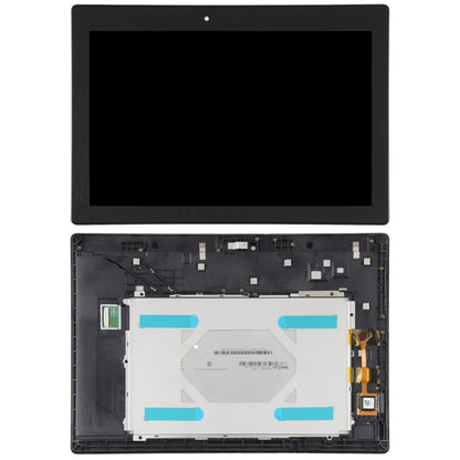 OEM LCD Screen for Lenovo Tab 2 A10-70 A10-70F A10-70L Digitizer Full Assembly with Frame (Black) - LCD Screen by buy2fix | Online Shopping UK | buy2fix