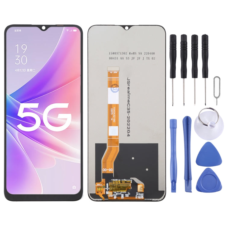 OEM LCD Screen and Digitizer Full Assembly For OPPO A57 5G / A57 4G / A57s / A57e / A77 4G / A17 4G / A17K / A58 5G / A78 5G - LCD Screen by buy2fix | Online Shopping UK | buy2fix