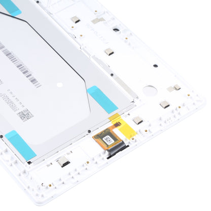 OEM LCD Screen for Lenovo Tab 2 A10-30 YT3-X30 Digitizer Full Assembly with Frame (White) - LCD Screen by buy2fix | Online Shopping UK | buy2fix