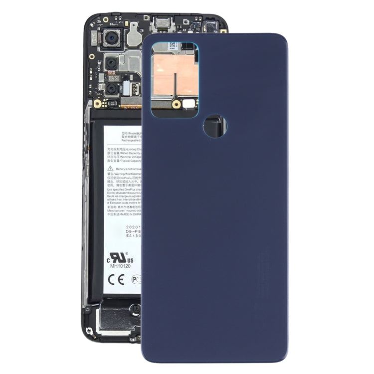 Battery Back Cover for TCL 30E/30 SE 6127A 6165H(Blue) - For TCL by buy2fix | Online Shopping UK | buy2fix