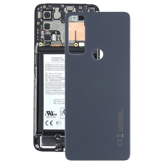 Battery Back Cover for TCL 20 R 5G/20 XE(Black) - For TCL by buy2fix | Online Shopping UK | buy2fix