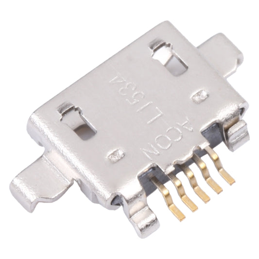 For Alcatel Pop 4 OT5051 10pcs Charging Port Connector - Single Tail Connector by buy2fix | Online Shopping UK | buy2fix