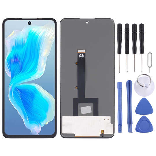 Écran LCD matériel TFT et numériseur assemblage complet pour Tecno Camon 18 Premier CH9 CH9n
