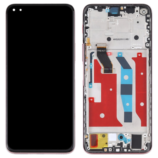 Original LCD Screen for Honor X20 Digitizer Full Assembly with Frame(Pink) - LCD Screen by buy2fix | Online Shopping UK | buy2fix